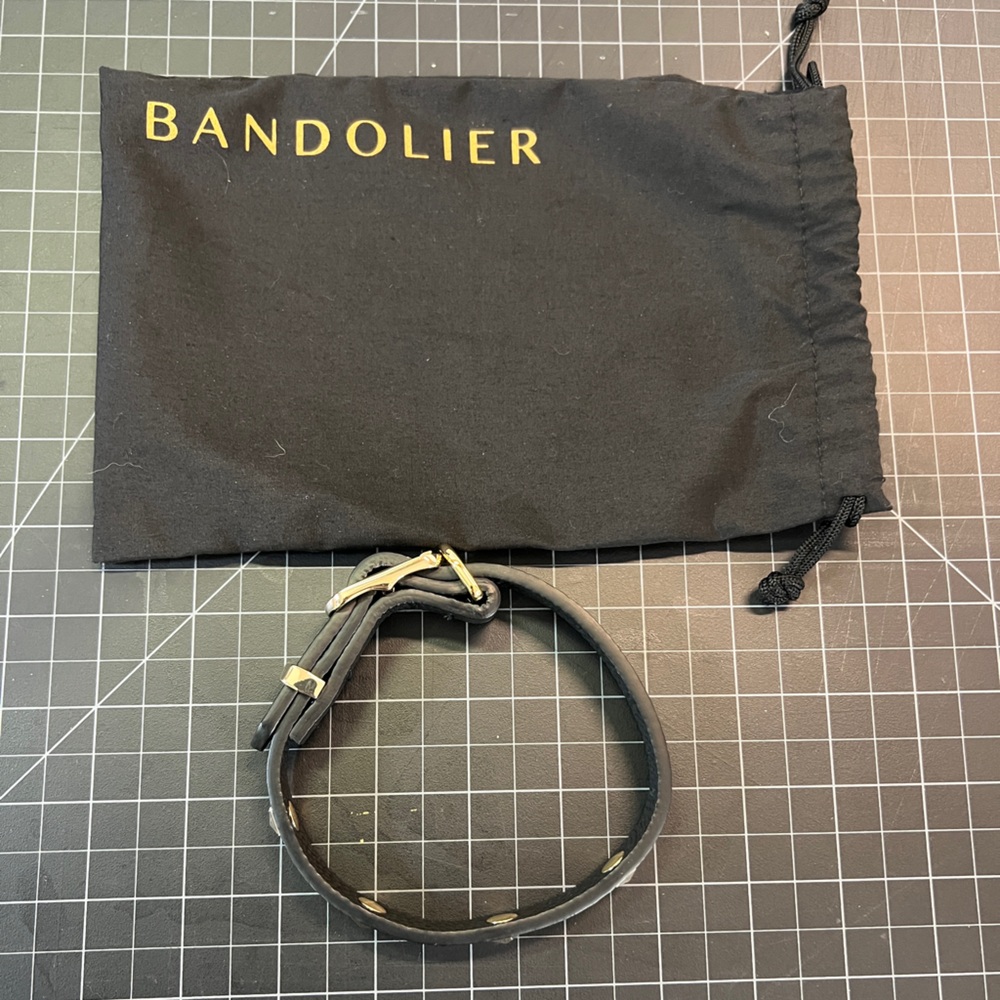 NWOT Bandolier Leather collar - Picture 3 of 6